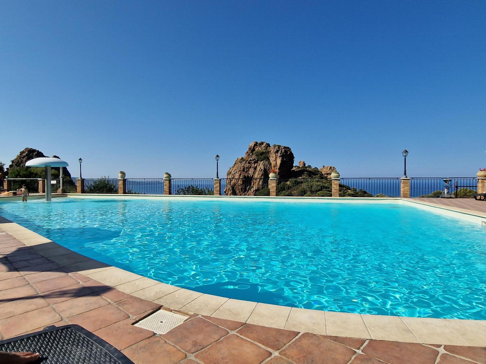 La Perla E Le Conchiglie Tanca Piras Vista Mare Villa Nebida Екстериор снимка