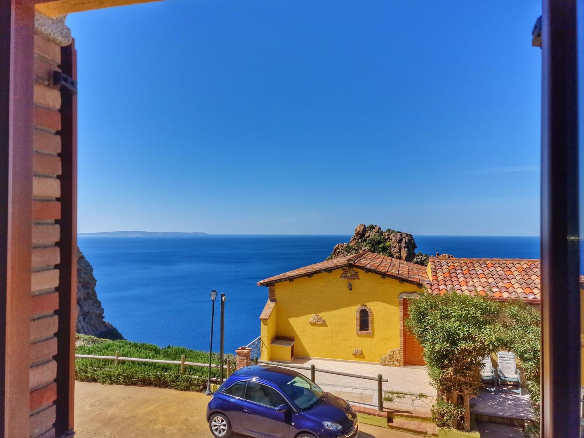La Perla E Le Conchiglie Tanca Piras Vista Mare Villa Nebida Екстериор снимка