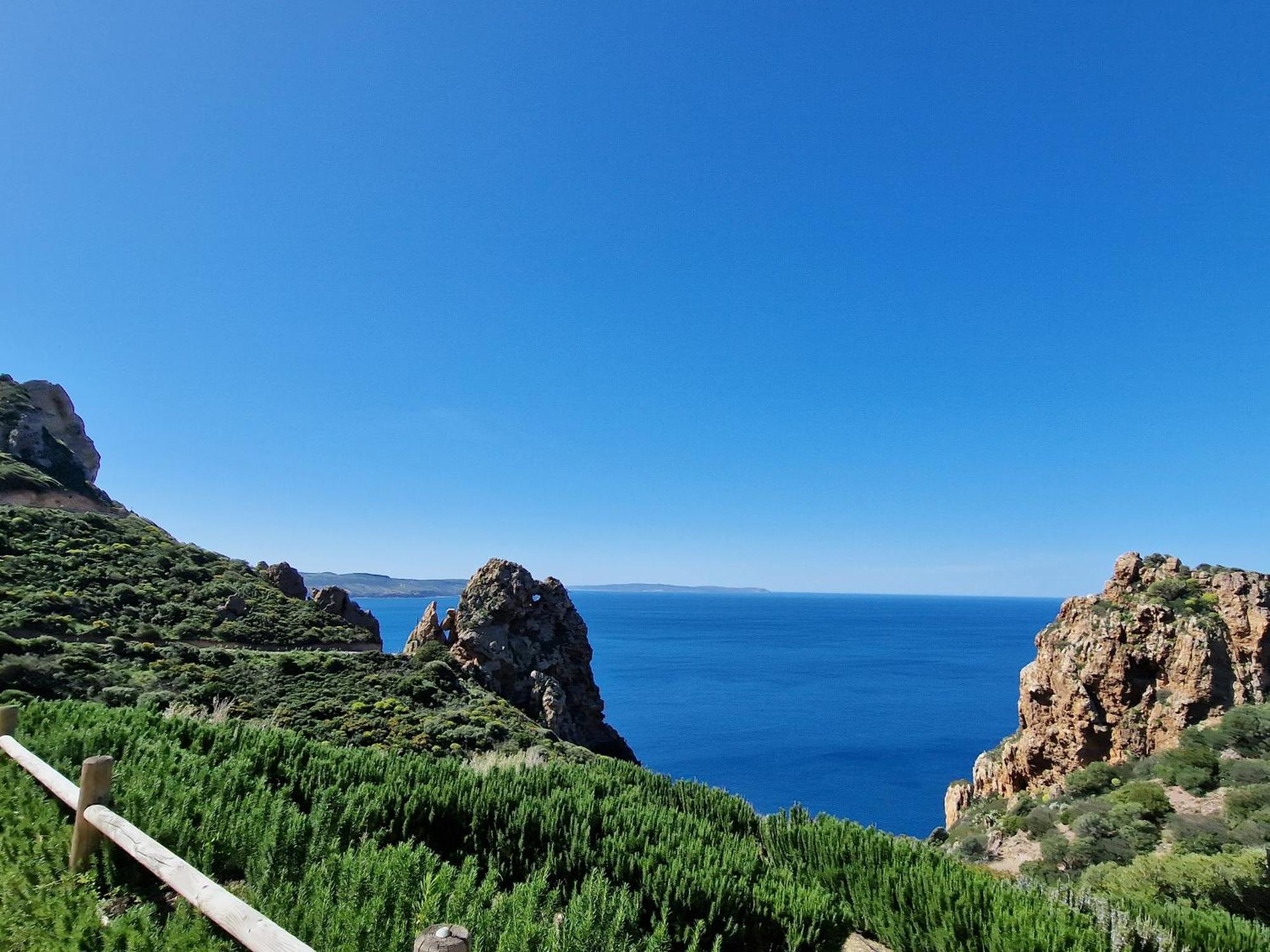 La Perla E Le Conchiglie Tanca Piras Vista Mare Villa Nebida Екстериор снимка