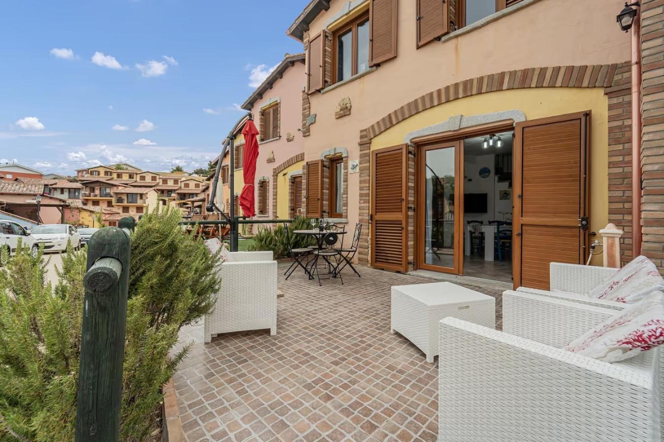 La Perla E Le Conchiglie Tanca Piras Vista Mare Villa Nebida Екстериор снимка